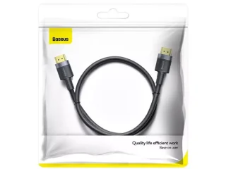 کابل اچ‌دی‌ام‌آی به اچ‌دی‌ام‌آی یک متری بیسوس Baseus Cafule 4K HDMI Adapter Cable CADKLF-E01