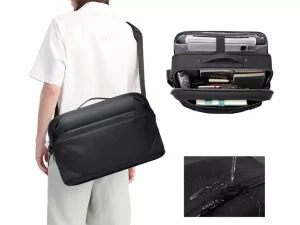 کیف دوشی لپ تاپ 15.6 اینچ و تبلت 10 اینچ طرح چمدان بنج BANGE BG-2849 Large Capacity Business Computer Bag Mens Office Travel