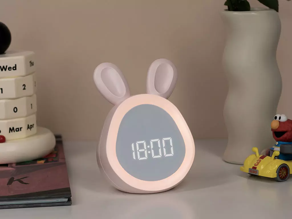 ساعت رومیزی و چراغ خواب فانتزی شاژری Yuanyuantu smart alarm clock C17