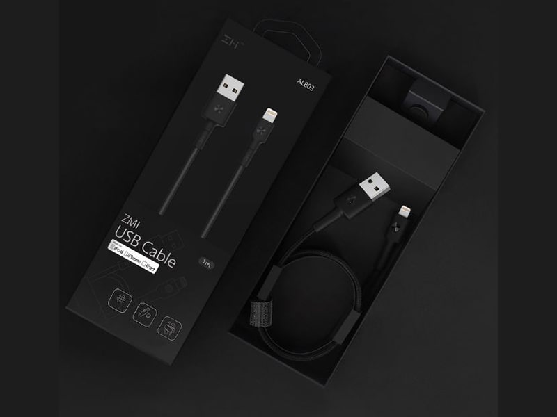 کابل شارژ لایتنینگ شیائومی Xiaomi ZMI AL805 Magnet Lightning Apple Cable 1M