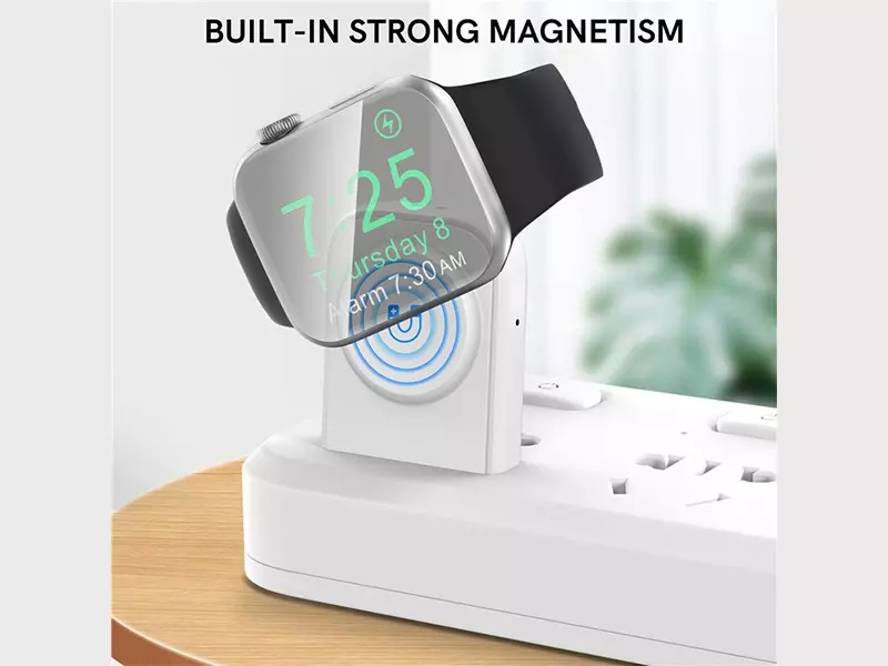 پایه شارژ بی سیم اپل واچ آها استایل Ahastyle PT143 for Apple Watch 2 in 1 Magnetic Wireless Charger