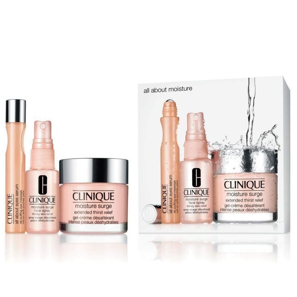ست آبرسان کلینیک Moisture Surge سه تکه (آبرسان + سرم دور چشم + فیس میست)