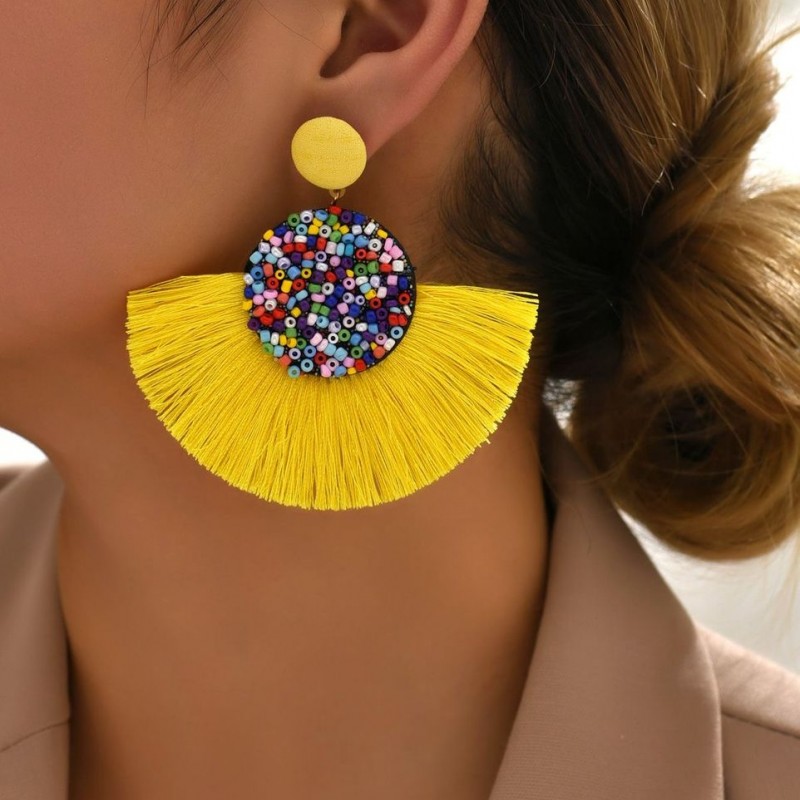 گوشواره shein زرد