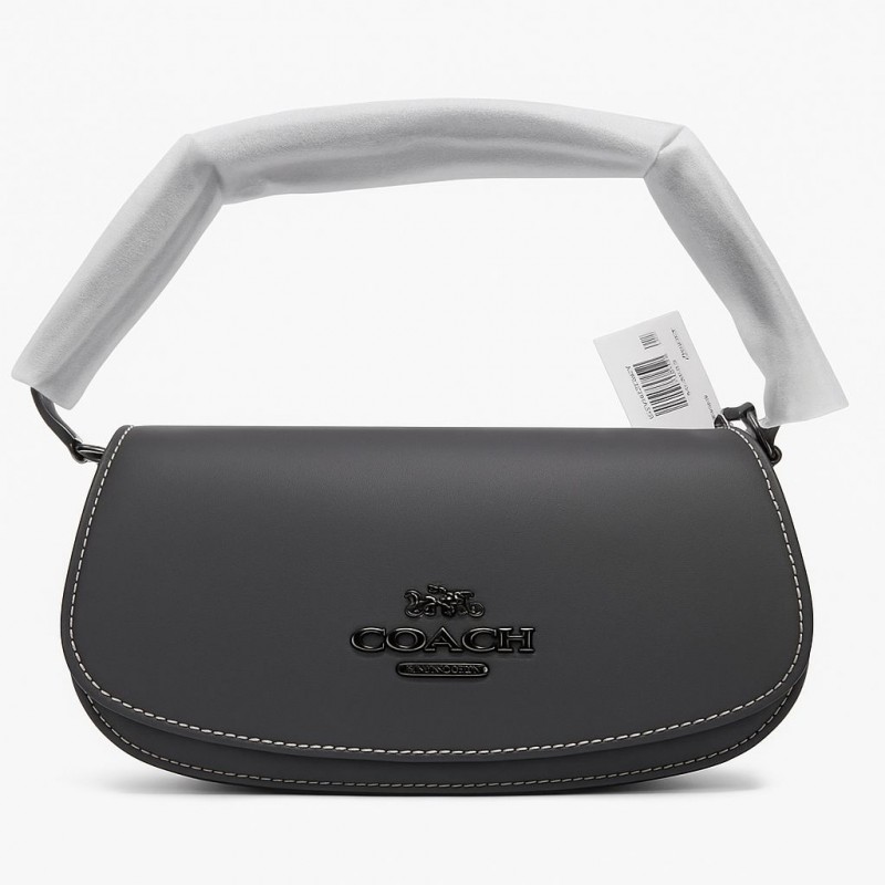 کیف زنانه چرمی Coach مدل Saddle