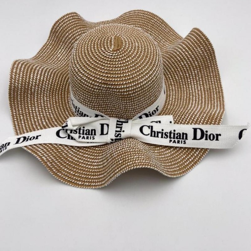 کلاه حصیری DIOR