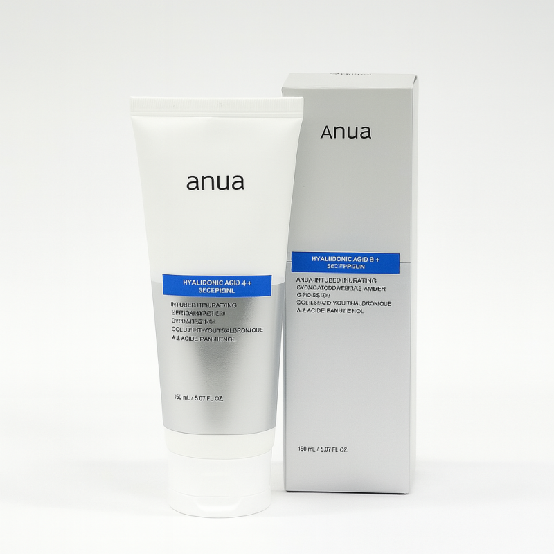 فوم شستشوی صورت هیالورونیک اسید آنوا (Anua 8 Hyaluronic Acid Hydrating Gentle Foaming Cleanser)
