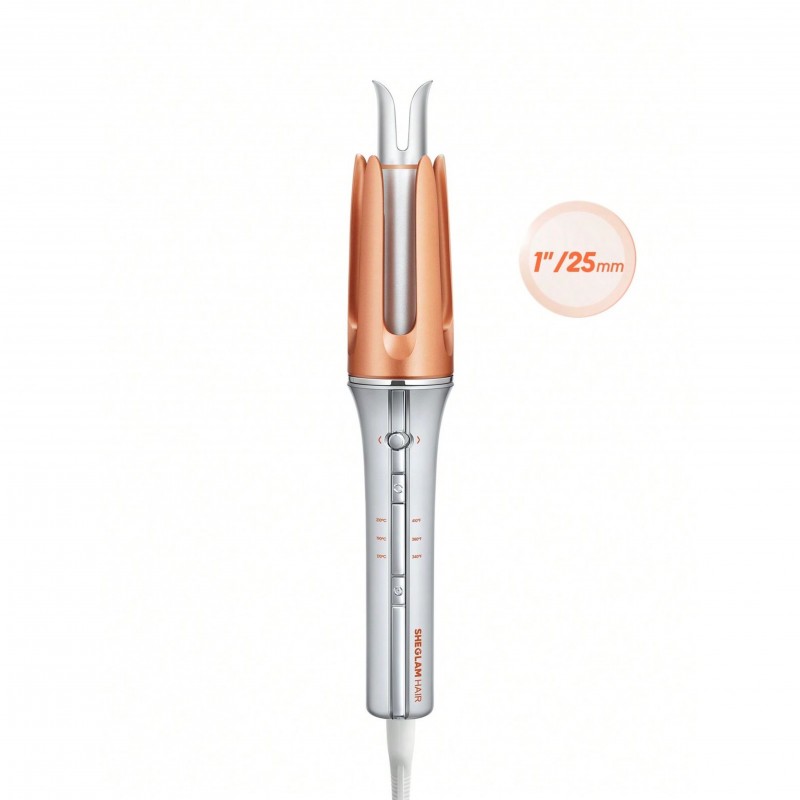 دستگاه کرلی مو اتوماتیک چرخشی شیگلم سایز ۲۵ میلی متر