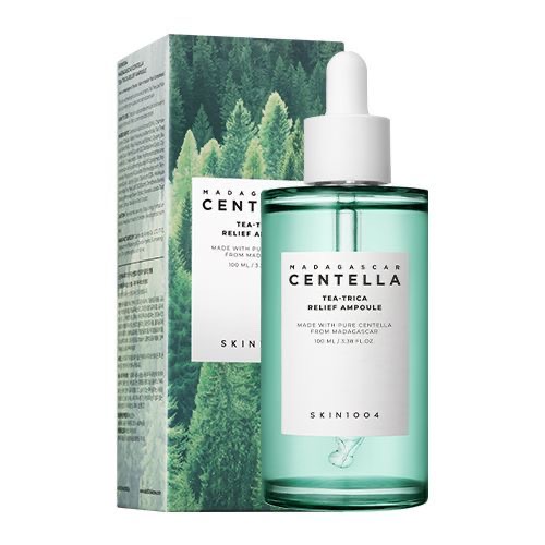 آمپول تسکین‌دهنده چای سبز و سنتلا ماداگاسکار اسکین1004 (Skin1004 Madagascar Centella Tea-Trica Relief Ampoule)