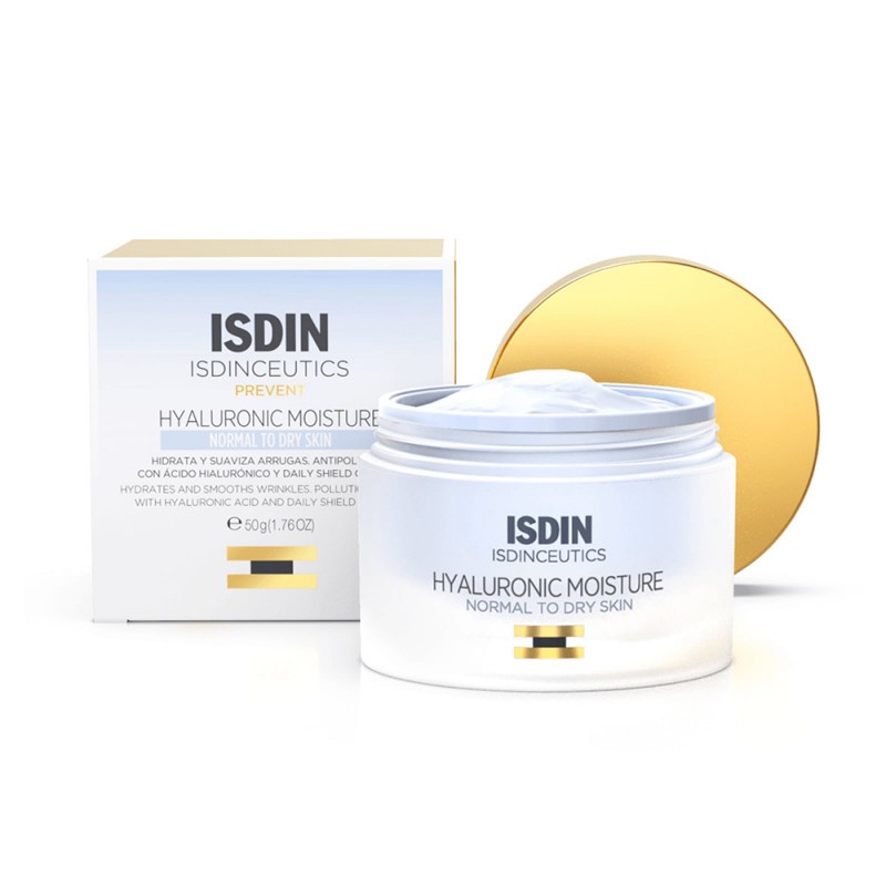 کرم آبرسان مخصوص پوست نرمال تا خشک ایزدین ISDIN Hyaluronic Moisture