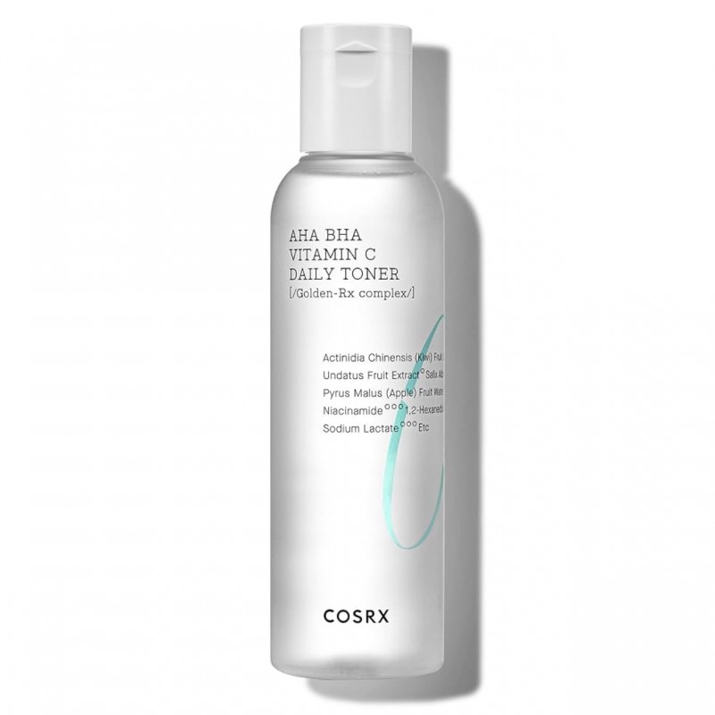 تونر AHA‑BHA و ویتامین C روزانه کوزارکس COSRX – حجم ۱۵۰ میلی‌لیتر