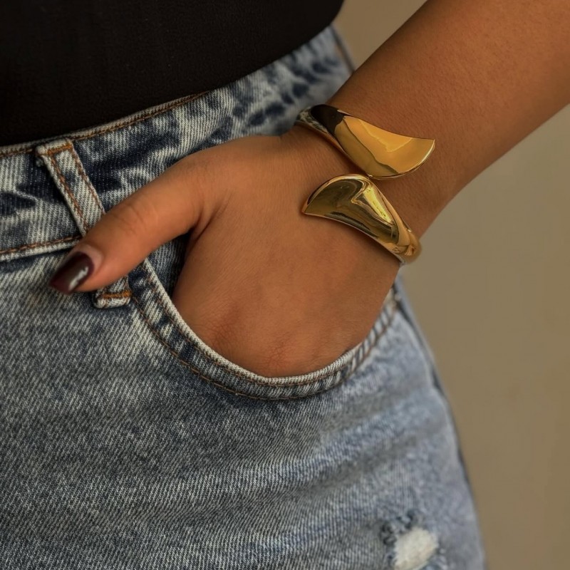 بنگل زنانه مدل Wave Luxe