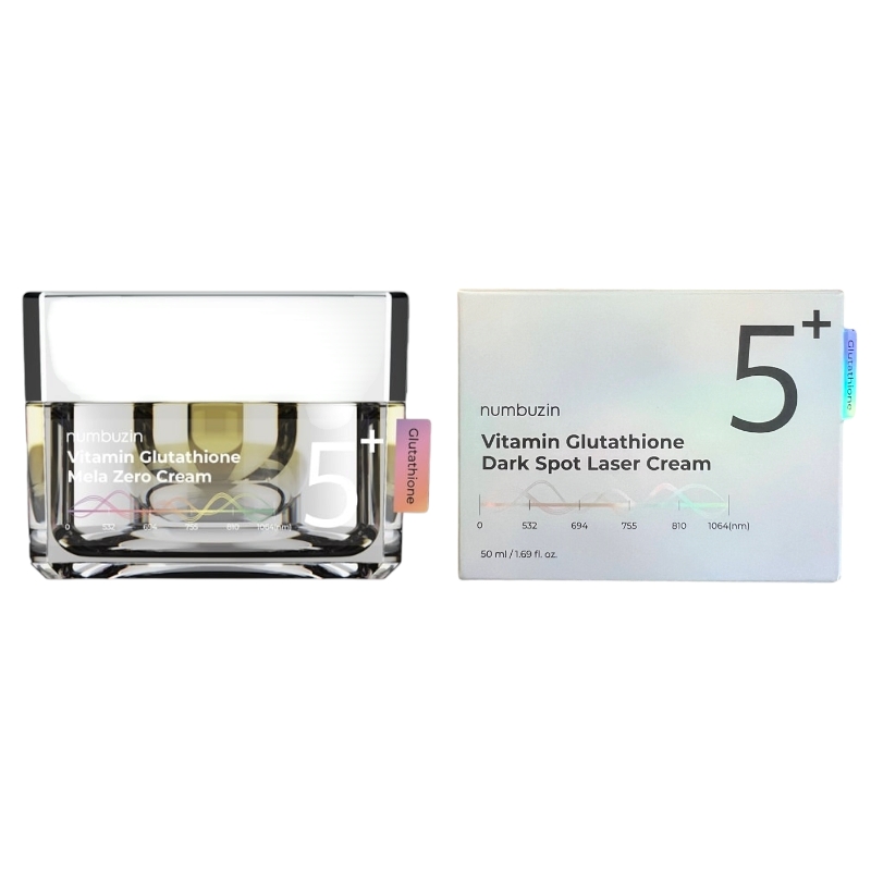 کرم ضدلک ویتامین گلوتاتیون لیزر نامبوزین No.5 (numbuzin No.5 Vitamin Glutathione Laser Cream – 50ml)