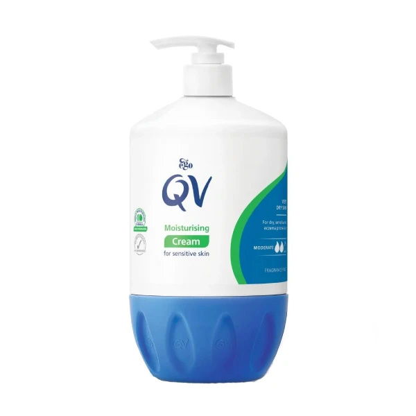 کرم مرطوب‌کننده کیو وی مخصوص پوست حساس | QV Moisturising Cream for Sensitive Skin