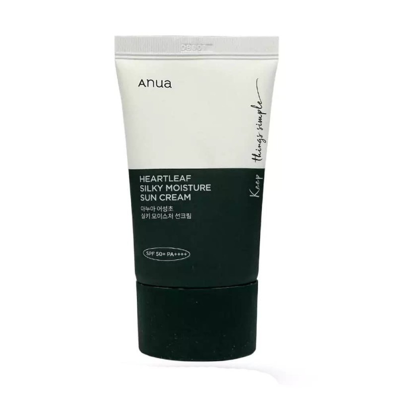 Anua Heartleaf Silky Moisture Sun Cream SPF 50+ PA++++