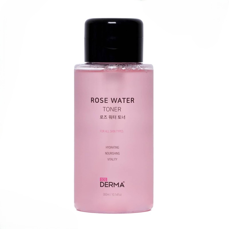 101 Derma Rose Water Toner 300 ml — تونر آبرسان گل رز درما ۱۰۱