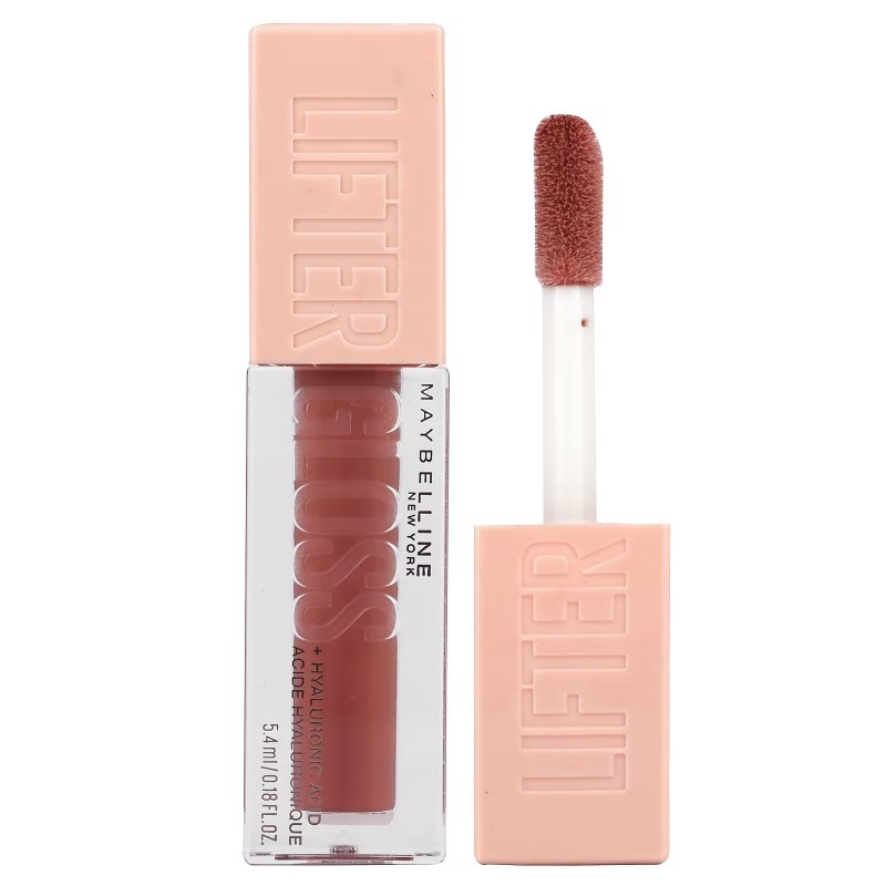 لیپ گلاس-برق لب مایع براق لیفتر گلاس میبلین مدل Silk 004 – Maybelline Lifter Gloss Silk 004
