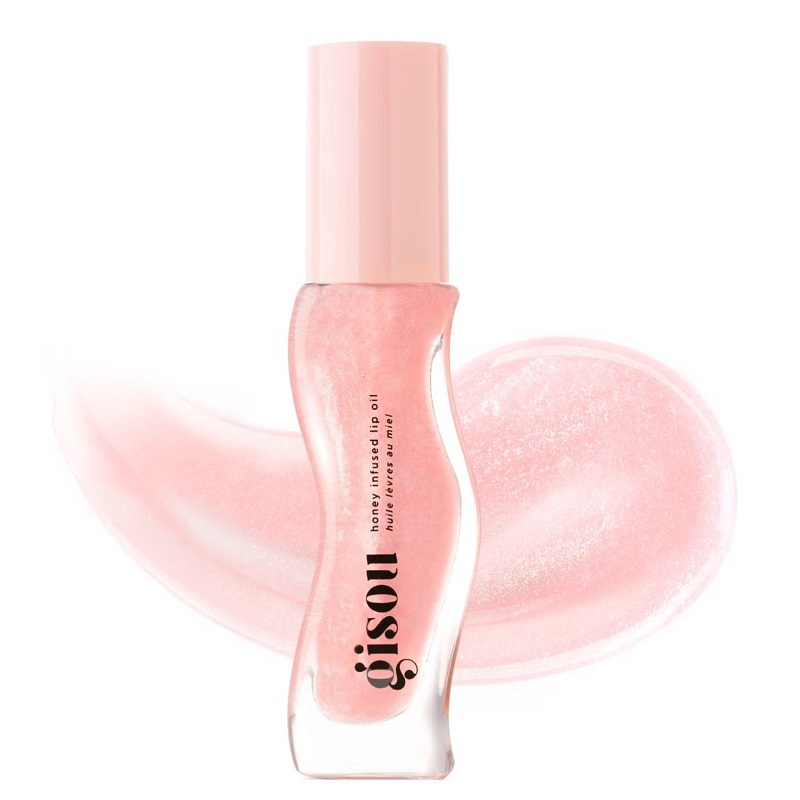 لیپ اویل گیسو هندونه ای -Gisou Honey Infused Lip Oil – Watermelon Sugar