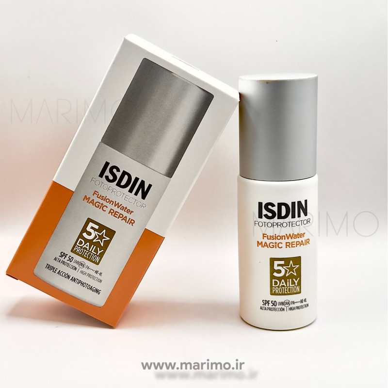ضدآفتاب مجیک ریپیر ایزدین SPF 50+ ISDIN Fusion Water Magic Repair Sunscreen