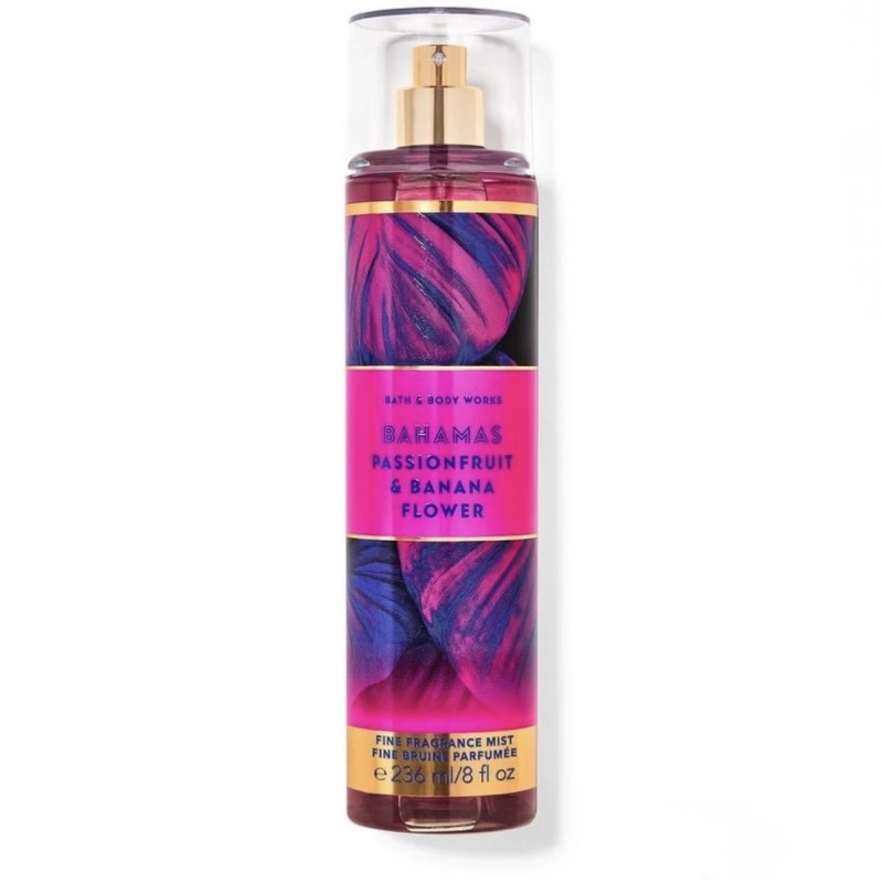 بادی‌میست Bath & Body Works Bahamas Passionfruit & Banana Flower Fine Fragrance Mist