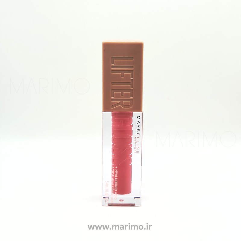 لیپ گلاس - برق  لب مایع براق لیفتر گلاس میبلین مدل Gummy Bear شماره ۲۱ – Maybelline Lifter Gloss Gummy Bear 021
