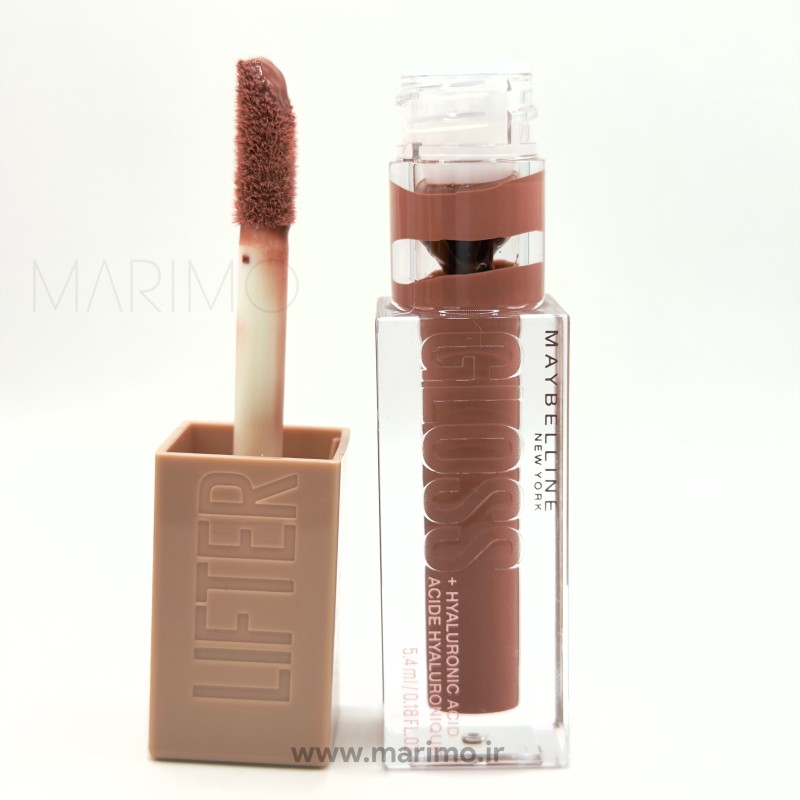 لیپ گلاس-برق لب مایع براق لیفتر گلاس میبلین مدل Silk 004 – Maybelline Lifter Gloss Silk 004