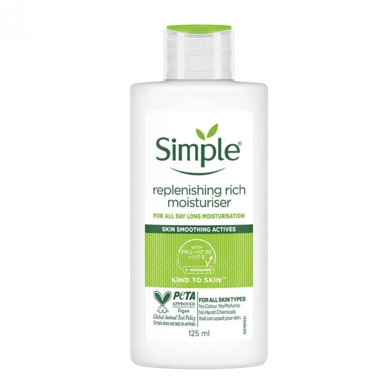کرم آبرسان  مدل ریچ سیمپل - Light Simple Kind To Skin Hydrating rich  Moisturiser