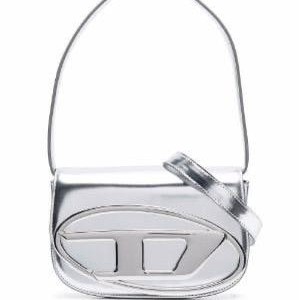 کیف دیزل مدل Oval D Logo – نقره ای