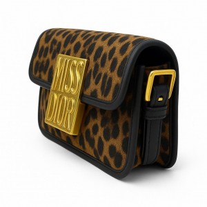 کیف زنانه Miss Dior Leopard – طرح پلنگی