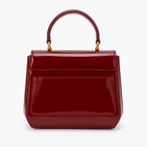کیف دستی Dolce &amp; Gabbana مدل DG Logo – قرمز گلاسه