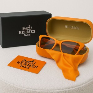 عینک آفتابی هرمس Hermes – مدل گربه‌ای | فول پک وارداتی
