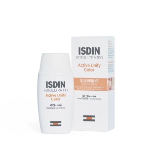 ضد آفتاب ایزدین مدل اکتیو یونیفای – ISDIN Fotoprotector Fusion Fluid Active Unify SPF 50+