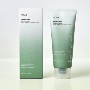 فوم شستشوی عمیق پوست آنوآ (Anua Heartleaf Quercetinol Pore Deep Cleansing Foam)   �