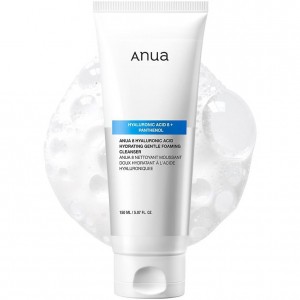 فوم شستشوی صورت هیالورونیک اسید آنوا (Anua 8 Hyaluronic Acid Hydrating Gentle Foaming Cleanser)