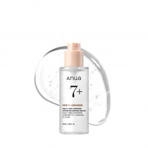 سرم آبرسان آنوا با عصاره برنج و سرامید  Anua Rice 7+ Ceramide Hydrating Barrier Serum – 50ml