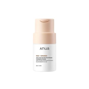 پودر پاککننده آنزیمی آنوا با عصاره برنج و سرامید Anua Rice Enzyme Brightening Cleansing Powder – 40g