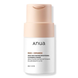 پودر پاک‌کننده آنزیمی آنوا با عصاره برنج و سرامید  Anua Rice Enzyme Brightening Cleansing Powder – 40g