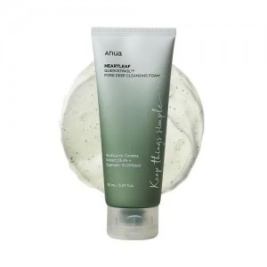 فوم شستشوی عمیق پوست آنوآ (Anua Heartleaf Quercetinol Pore Deep Cleansing Foam)   �