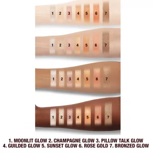 هایلایتر ث شارلوت تیلبری گلو گلاید رنگ رز گلد گلو  (Charlotte Tilbury Glow Glide  Architect Highlighter – Rose Gold Glow)