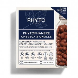 قرص مکمل فیتو برای تقویت مو و ناخن (PHYTO Phytophanere Hair &amp; Nails Supplements)