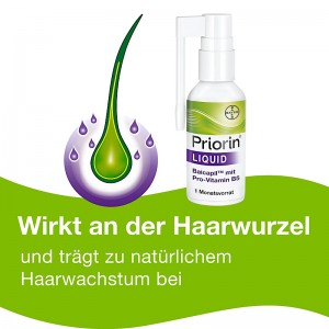 محلول ضد ریزش و تقویت‌کننده مو پریورین بایر ۵۰ میلی‌لیتر (Priorin Bayer Hair Growth Tonic 50ml)
