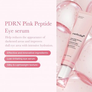 سرم دور چشم سالمون DNA و پپتید صورتی مدی‌کیوب Medicube Salmon DNA PDRN Pink Peptide Eye Serum