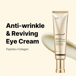 کرم دور چشم لیفتینگ عمیق پپتیدی مدی‌کیوب Medicube Deep Lifting Peptide Eye Cream