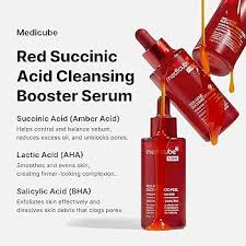 سرم لایه‌بردار شست‌وشو‌شونده رد ساکسینیک اسید مدی‌کیوب Medicube Red Succinic Acid Peel Wash-Off Peeling Serum
