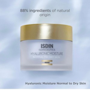 کرم آبرسان مخصوص پوست نرمال تا خشک ایزدین ISDIN Hyaluronic Moisture