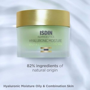 ایزدین پوست مختلط و چرب، isdin hyaluronic moisture sensitive، کرم آبرسان ایزدین حساس، مرطوب‌کننده پوست تحریک‌پذیر، آبرسان ضد قرمزی، کرم بدون عطر ایزدین، آبرسان برای پوست ملتهب، آبرسان مخصوص پوست بسیار حساس، isdin مخصوص پوست چرب و مختلط