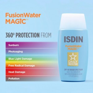 ضد آفتاب فیوژن واتر SPF50 بدون رنگ ایزدین - Fusion WaterSuncream  Isdin SPF+50