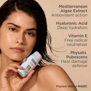 ضد آفتاب فیوژن واتر SPF50 بدون رنگ ایزدین - Fusion WaterSuncream  Isdin SPF+50