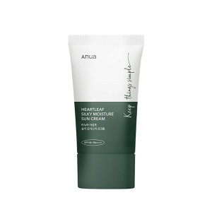 کرم ضدآفتاب مرطوبکننده Anua Heartleaf Silky Moisture Sun Cream SPF50+ PA++++ (50 ml)