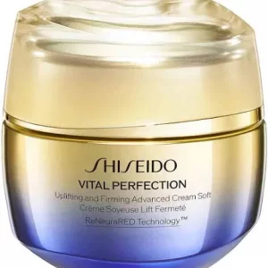 کرم لیفتینگ و ضد چروک شیسیدو مدل Vital Perfection حجم 50 میل Shiseido Vital Perfection Uplifting and Firming Advanced Cream 50ml