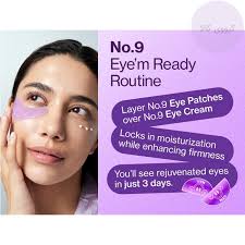 پچ زیر چشم جوان‌ساز شماره ۹ نامبوزین | Numbuzin No.9 NAD⁺ Collagen Under Eye Patches